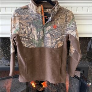 Camo Fleece Hoodie for Kids